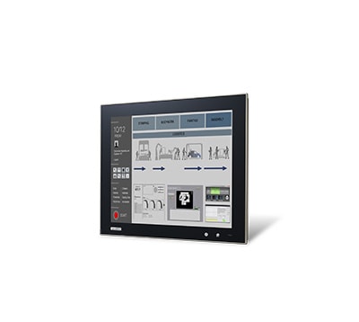 FPM-D12T-BE - Modular Industrie Touch Display 12" mit resist. Touch zur Kombination mit TPC-Bxx