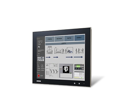 FPM-D15T-BE - Modular Industrie Touch Display 15" mit kapaz. Touch zur Kombination mit TPC-Bxx