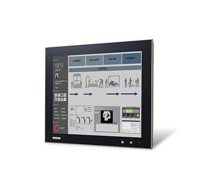 FPM-D17T-BE - Modular Industrie Touch Display 17" mit kapaz. Touch zur Kombination mit TPC-Bxx