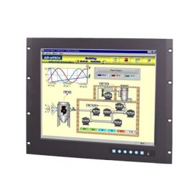 FPM-3191G-R3BE - Robustes Industrie Display 19" Monitor mit VGA/DVI, res. Touch, -20~60°C
