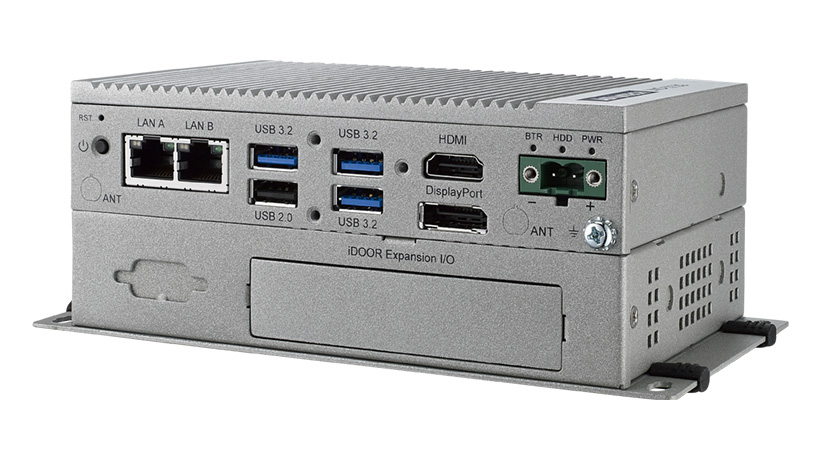 UNO-2372G-J231AE - Double-Stack Box IPC lüfterlos mit J6412 CPU, 8G RAM, 2 LAN, M.2 u.a.