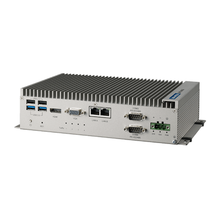 UNO-2473G-J3AE - Embedded Box IPC lüfterlos mit Cel J1900, 4GB RAM, 2 LAN, 1 mPCIe