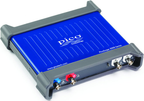USB-PicoScope-3205D PC Oszilloskop für USB 3.0 2-Kanal 100MHz-Oszilloskop + Waveform-Generator