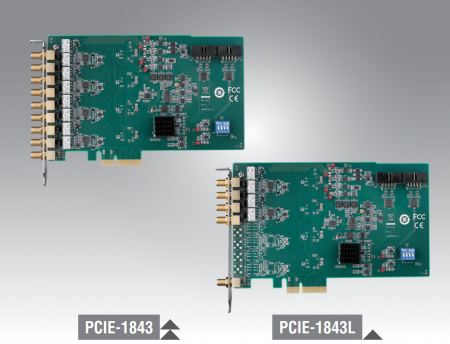 PCIe-1843/L bis 20MS/s Abtastrate