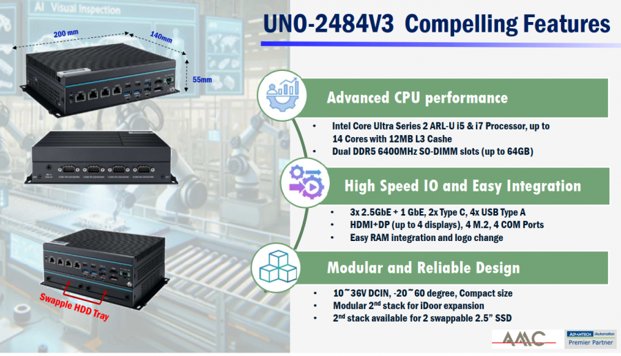 UNO-2484V3 Features