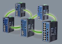 Managed Switche zum Aufbau von LAN-Netzwerken im industriellen Umfeld