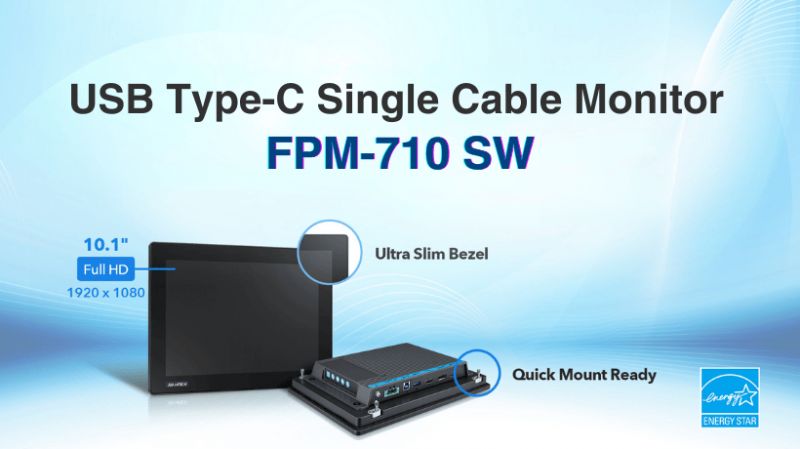 FPM-710SW-P7AE - Industrie Display mit USB-C
