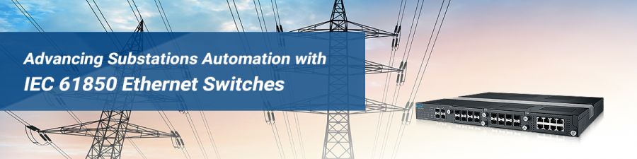 IEC 61850-3 Ethernet-Switch für Stromversorgung und Energie