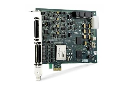 PCIe-7842R - Multi-I/O-Karte mit FPGA für PCIe Bus via FPGA konfigurierb. mit 8 AD/200kHz 8 DA , DIO
