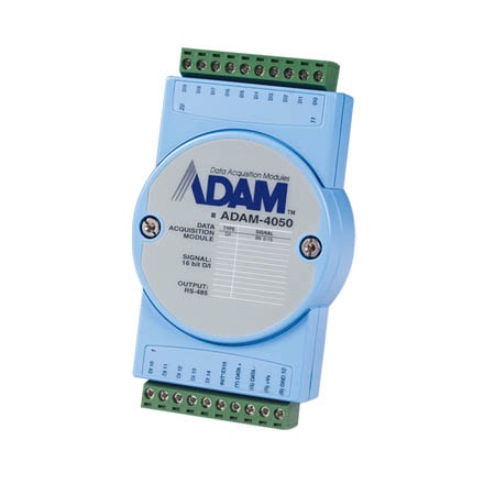 ADAM-4050-F - Remote-I/O-Modul mit RS485 8/8-Kanal-Digital-E/A-Modul (ASCII/Modbus RTU)