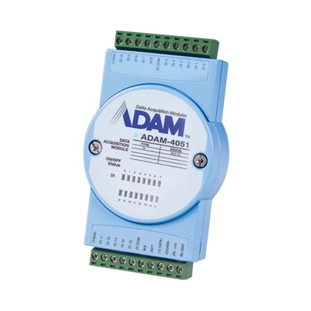 ADAM-4051-C (+Modbus) - Remote-I/O-Modul isol. 16-Kanal-Digital-Eingangs-Modul für RS485