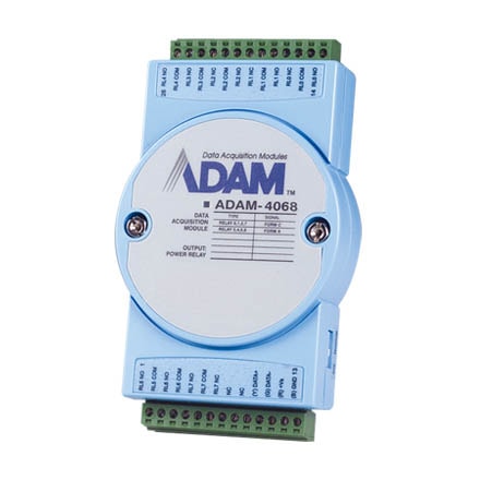 ADAM-4068-C (+Modbus) - Remote-I/O-Modul 8-Kanal-Relais-Ausgangs-Modul für RS485