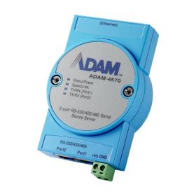 ADAM-4570-CE - Serieller Geräte Server Ethernet auf 2x RS232/422/485 Serial Device Server