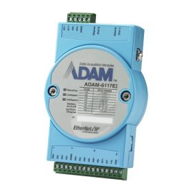 ADAM-6117EI-AE - EtherNet/IP Remote-I/O-Modul mit 8 isolierten Analog-Eingängen (Daisy-Chain)