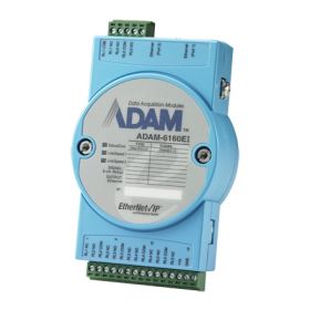 ADAM-6160EI-AE - EtherNet/IP Remote-I/O-Modul mit 6 Relais-Ausgängen (Daisy-Chain)
