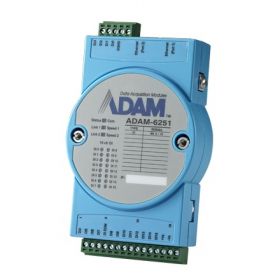ADAM-6251-B - Daisy-Chain IoT Ethernet I/O Modul mit 16 isol Digital-Eingängen für Modbus/TCP, MQTT