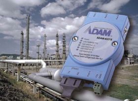 ADAM-6521-ST-AE - Unmanaged Switch mit 4 10/100Base TX-Ports & LWL-Port/M-Mode ST-Typ
