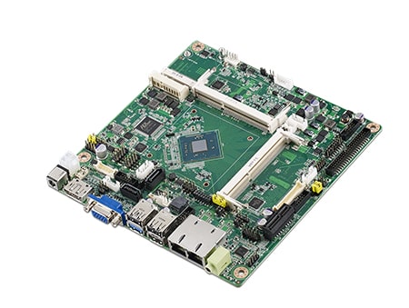 AIMB-215D-S6B1E - Mini-ITX Mainboard mit Intel-J1900-2GHz-CPU & VGA,LVDS,DP,2GbE