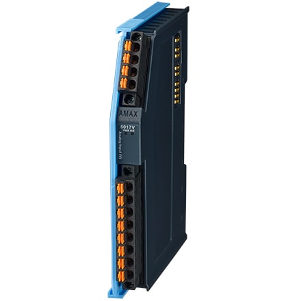 AMAX-5017V - EtherCAT Analog-Eingangs-Modul mit 6 analoge Eingängen, 16Bit Auflösung