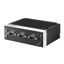 ARK-1124C-S1A3 - Embedded Box IPC lüfterlos mit Celeron N3350 CPU, 4 COM, 2 LAN, VGA