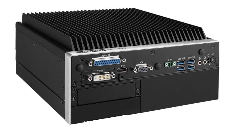 AMC-3520L-BTO33762 - Vorkonfig. Box IPC mit i5-6440EQ, 16G RAM, 2.x1THD, 9-36VDC, Win10