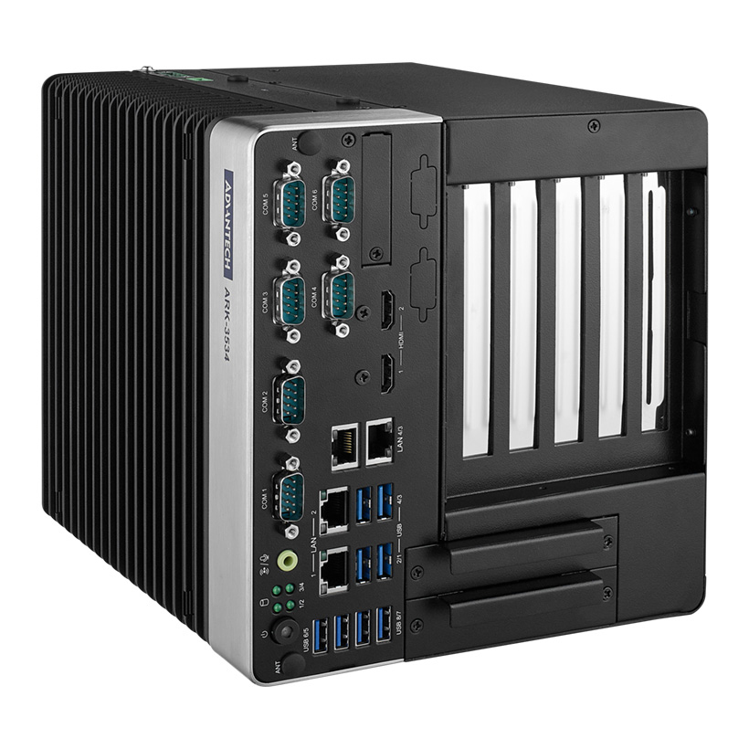 ARK-3534D-00A1- Embedded Box IPC für 12 Gen. CPU mit 4 LAN, PCIex4, PCIex16, 2xPCI