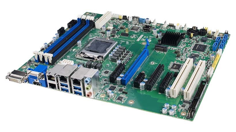 ASMB-787G2-00A1 - ATX Server Mainboard für 10. Gen. LGA1200 CPUs mit 2 LAN, M.2 Support