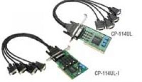 CP-114UL-DB9 - Serielle Schnittstellenkarte mit 4 RS232/422/485-Ports für PCI Bus (LowProfile)