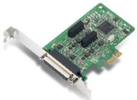CP-132EL-DB9M -  Serielle Schnittstellenkarte mit 2 RS422/485 Ports für PCIe Bus (LowProfile)