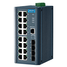 EKI-2720G-4F-AE - Unmanaged Industrie Switch mit 16 Gb & 4 SFP (Mini-GBIC) Ethernet Ports