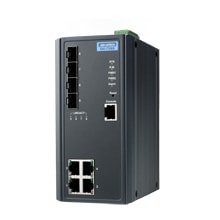 EKI-7708G-4F-AE - Managed Industrie Switch mit 4 x Gb und 4 x SFP LAN Ports