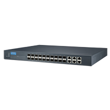 EKI-9226G-20FMI-AE - Managed Switch mit IEC61850-3 Layer 2 Switch mit 6GE + 20 SFP Ports (48 VDC)