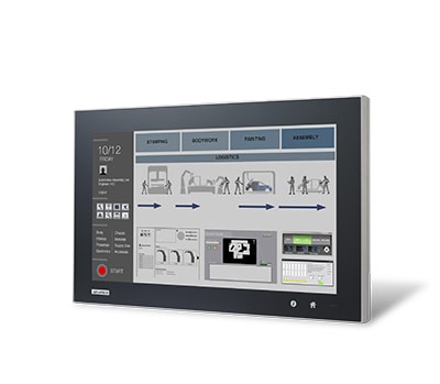 FPM-D24W-BE - Modular Industrie Touch Display 23,8" mit kapaz. Touch zur Kombination mit TPC-Bxx