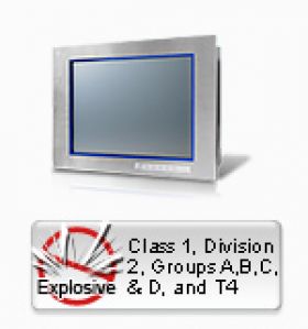 FPM-8151H-R3BE - Industrie Display mit 15" Edelstahl-Monitor u. resitiven Touchscreen