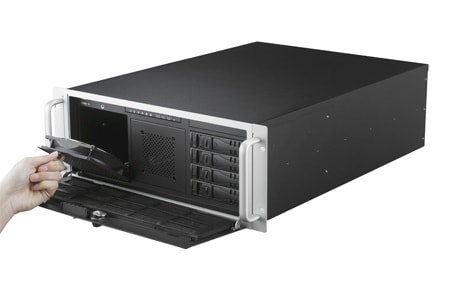 HPC-7442MB-00XE - IPC Server Gehäuse 4HE für EATX/ATX Serverboard bis 4 HDD
