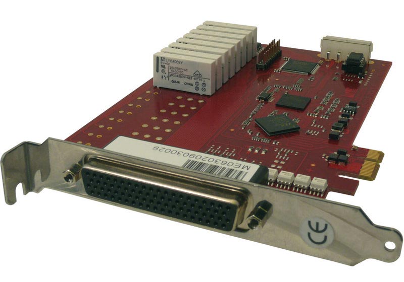 ME-630/8 PCIe Relaiskarte 8-Kanal-Reed-Relais-Karte für PCIe-Bus