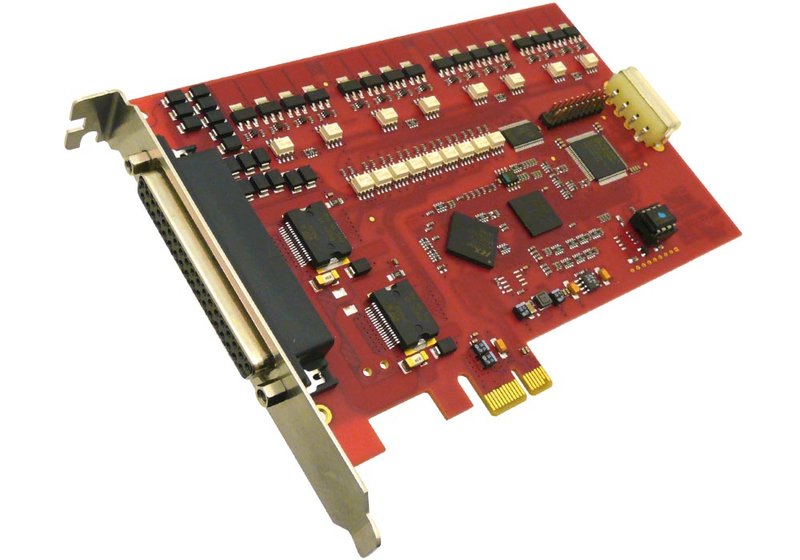 ME-8200A-PCIe - Digital I/O Karte isol. 8/8-Kanal-Digital-I/O-Karte f. PCIe-Bus
