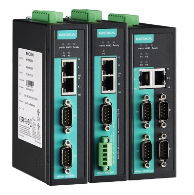 NPort-IA5150A - Serieller Device Server Ethernet auf 1 x RS232/RS422/RS485 Port