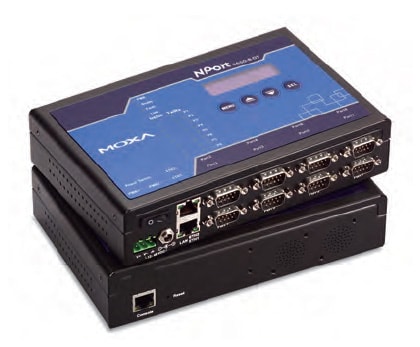 Nport-5610-8-DT-DB9 - Serieller Geräte Server Ethernet auf 8 x RS232 mit DB9