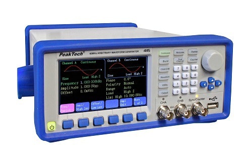 P-4115 Funktionsgenerator 2-Kanal 1 µHz-60 MHz Arbitrary Funkt.-Generator