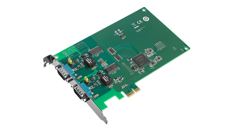 PCIe-1680-B - CAN-Bus Kontrollerkarte mit 2 isolierten CAN Ports für PCIe 1x Slot