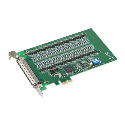 PCIe-1754-AE - Digital Eingangs-Karte isol. 64-Kanal Digital Eingangskarte für PCIe-Bus