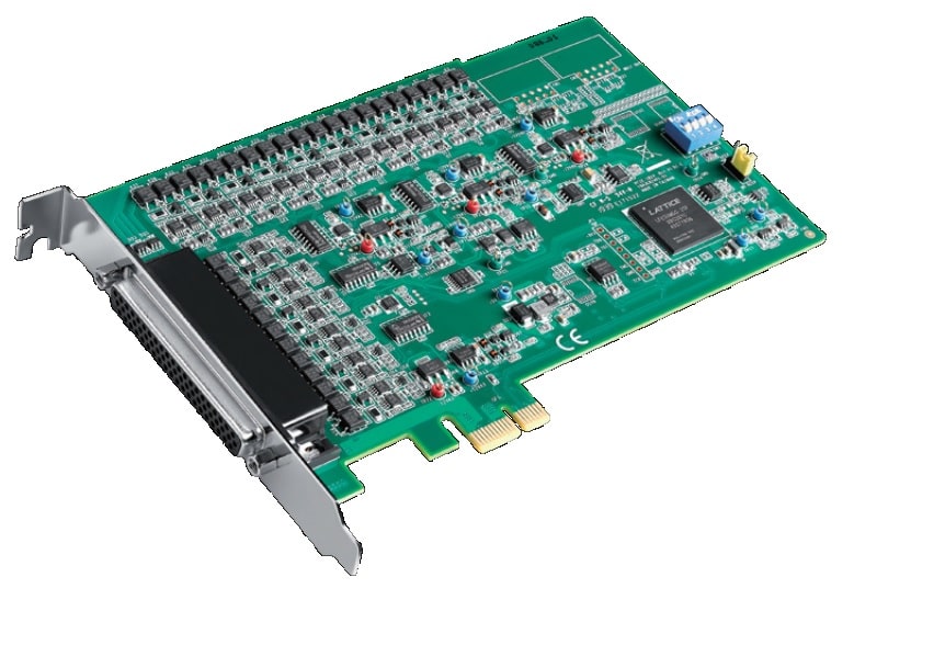 PCIe-1824-AE - Analog Ausgangskarte mit 32 16Bit-Analog-Ausgängen für PCIe-Bus