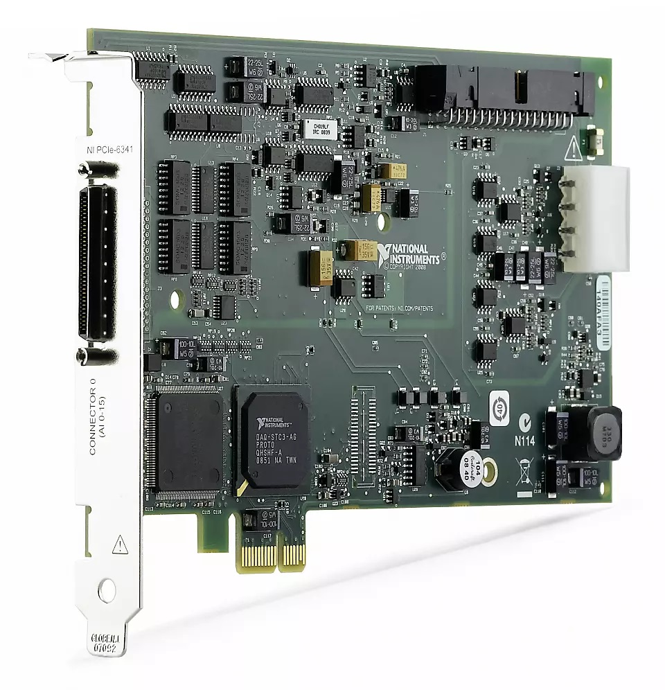 PCIe-6341 - Multi-I/O Messkarte der NI X-Serie mit 16 x AI/16Bit, 2 x AO & 24 x DIO  für PCIe