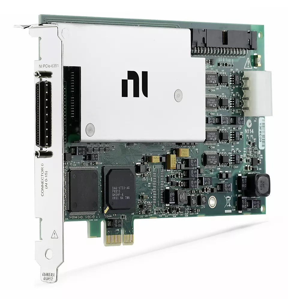 PCIe-6351 (NI X-Serie) - Multi-I/O-Messkarte 1,25MS/s-16-Kanal-16Bit Multi-I/O-Karte f.PCIe-Bus