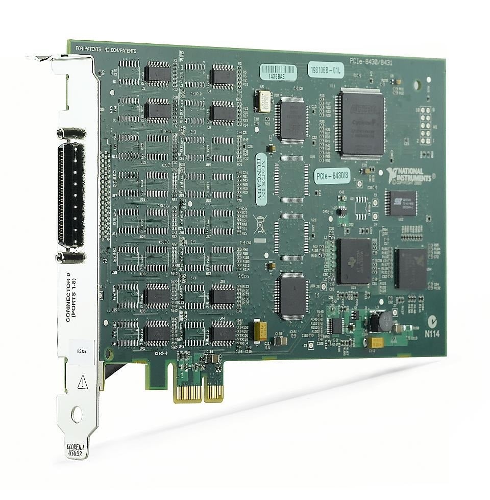PCIe-8430-8 - RS232 Schnittstellenkarte mit 8 RS232 Ports für PCIe Bus