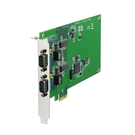 PCIe-1680-AE - CAN-Bus Kontrollerkarte mit 2 isolierten CAN Ports für PCIe 1x Slot