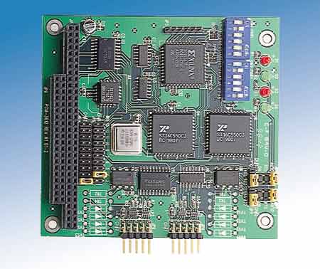 PCM-3612-BE - COM-Port Modul für PC/104 2x RS422/485-Karte für PC/104-Bus