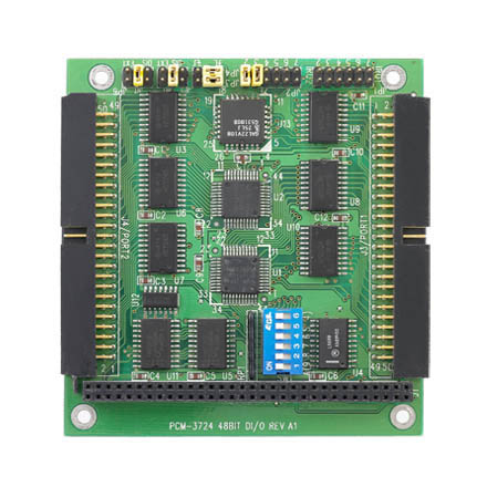 PCM-3724-BE - Digital-I/O Modul für PC/104 mit 48 digitalen I/O-Kanälen (TTL)