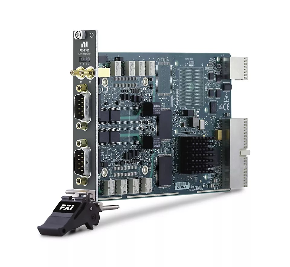 Schnittstellenkarte NI PXI-8513 / 2xCAN-HS-XNET 2-Port-High-Speed-XNET CAN Interface